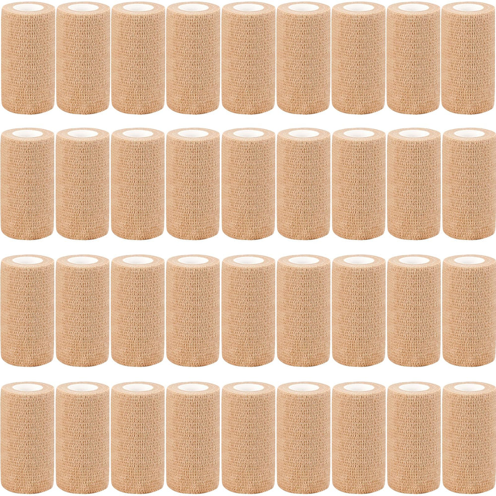 AZEN self-adhesive bandage wrap in skin color, quick securement and easy removal