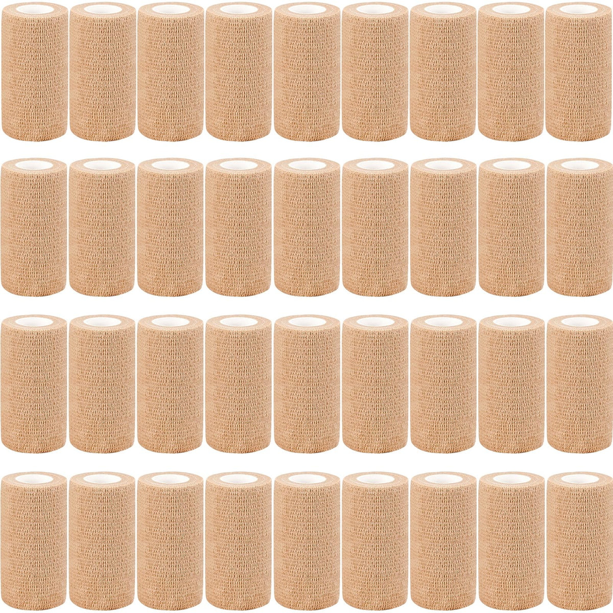 AZEN self-adhesive bandage wrap in skin color, quick securement and easy removal