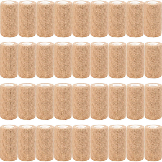 AZEN self-adhesive bandage wrap in skin color, quick securement and easy removal