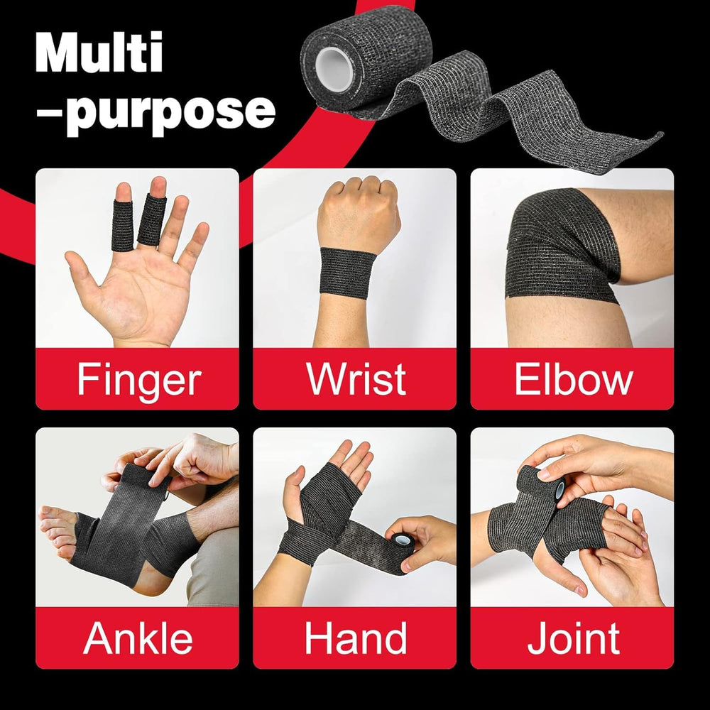 AZEN self-adhesive bandage wrap versatile for vet wraps and wound care
