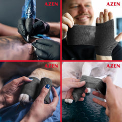 AZEN tattoo wrap bandage for grip and protection