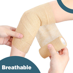 AZEN tattoo wrap use shows versatile grip and wrap for tattoo care