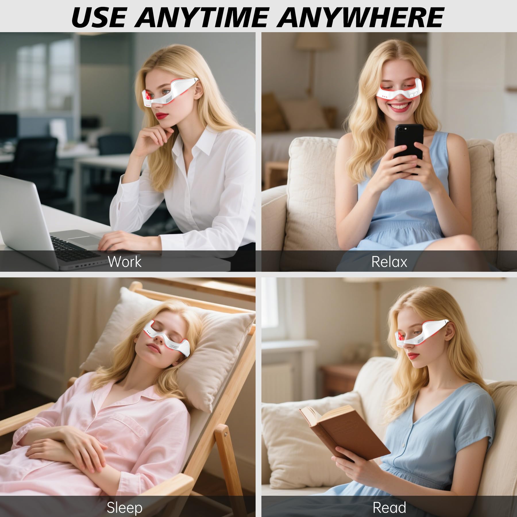 Azhien conductive gel-ready setup improves light absorption and comfort