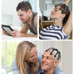 Azpen head massager with 14 claws delivering targeted scalp massage