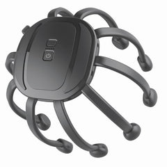 Azpen head massager showing 360-degree coverage for a relaxing session