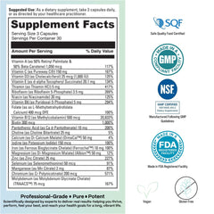 Azure Biogenics vitamin D3-K2-Calcium blend supports bone health and immunity