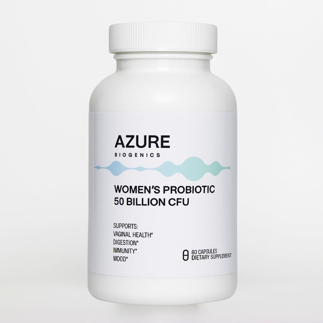 Azure Biogenics capsule close-up suggesting mood and gut-brain wellness.