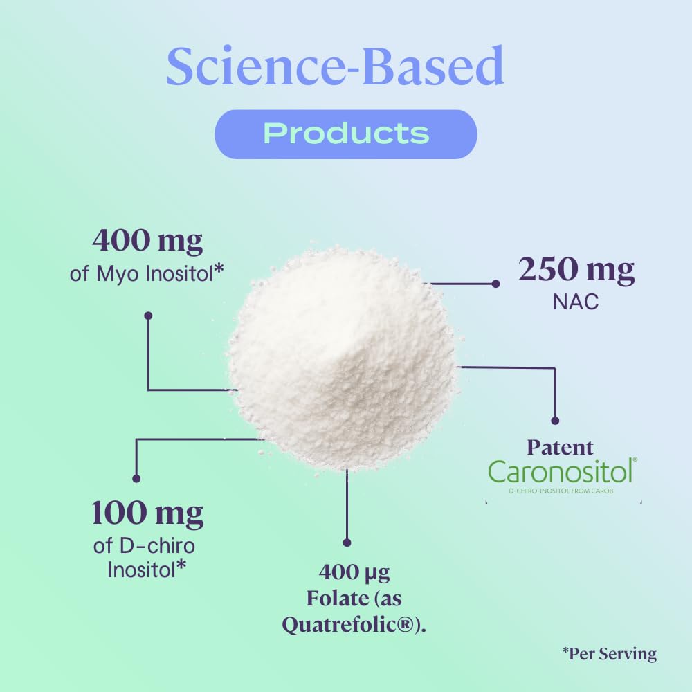 Berry-flavored B-FIT B Inositol Balance powder ready to mix.
