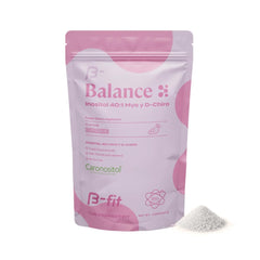 B-FIT B Inositol Balance tub label highlights premium formula for daily hormone support.