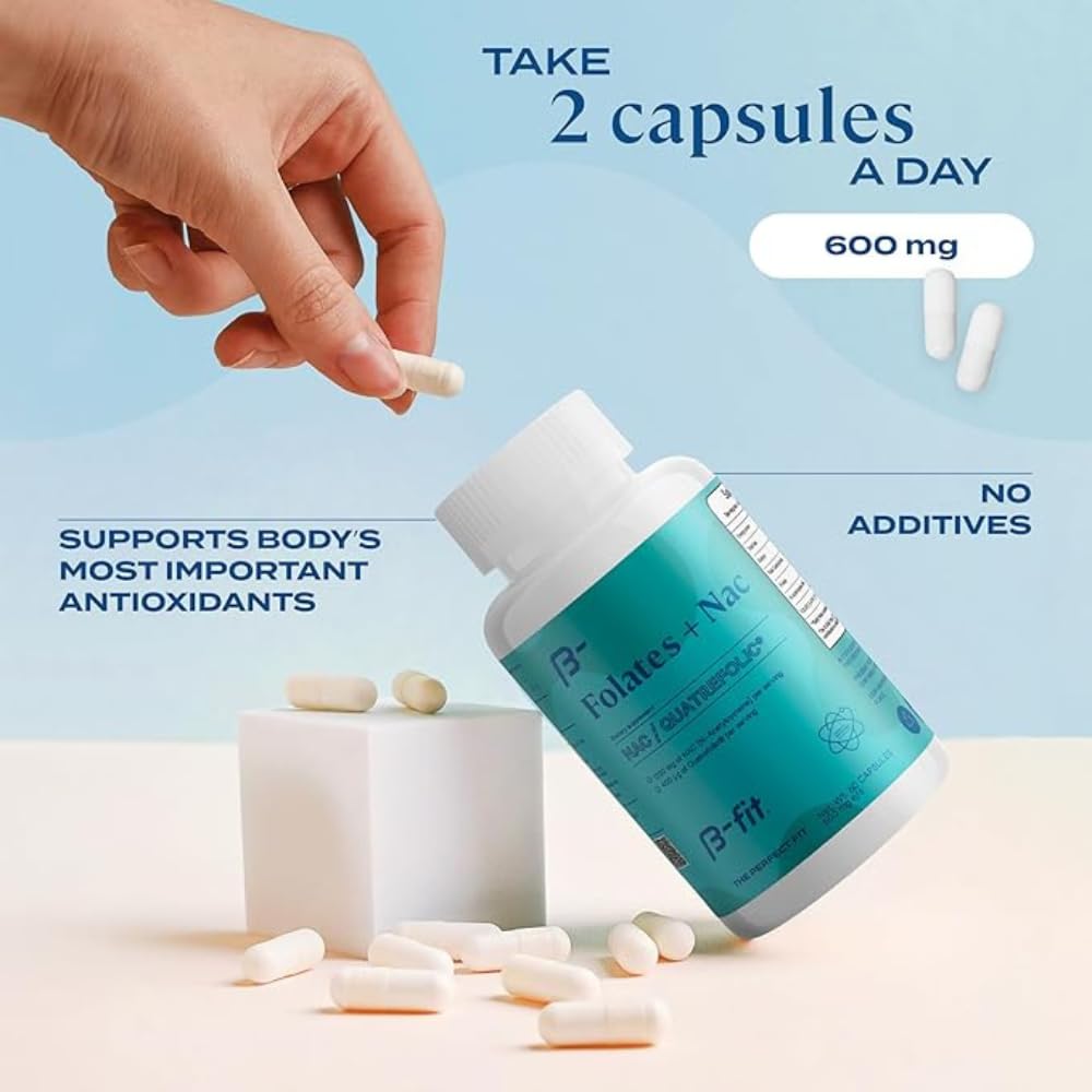 B-FIT B NAC bottle sideview conveys premium packaging and reliability