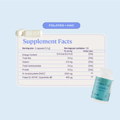 B-FIT B NAC label front communicates 600 mg per capsule