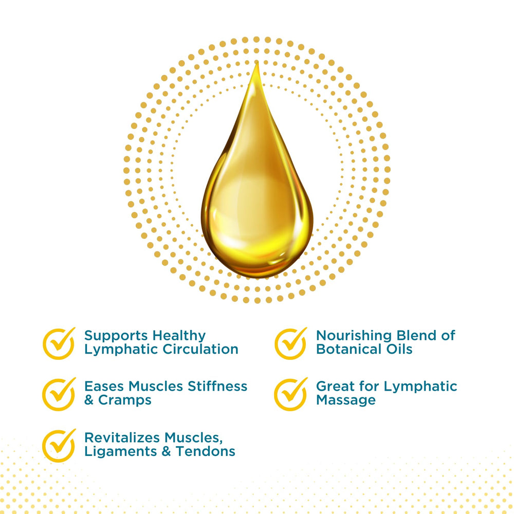 Baar LymphoCare skin lotion nourishing muscles and skin daily.
