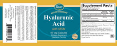 Baar Nature's Blessing HA/MSM VCaps pour demonstrates easy daily use for hydration and joints.