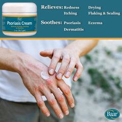 Baar Psoriasis Cream plant-based ingredients nourish skin and restore moisture.