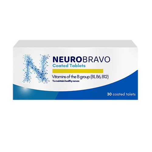 BabaPACK Neurobravo bottle front view for everyday nerve health support.