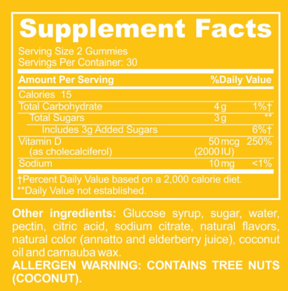 Baby Blues Brightside label front showcases non-GMO, gluten-free, soy-free formulation for clean supplementation.