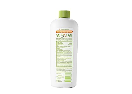 Babyganics refill bottle pouring foam, Mandarin scent for quick sanitizing on the go