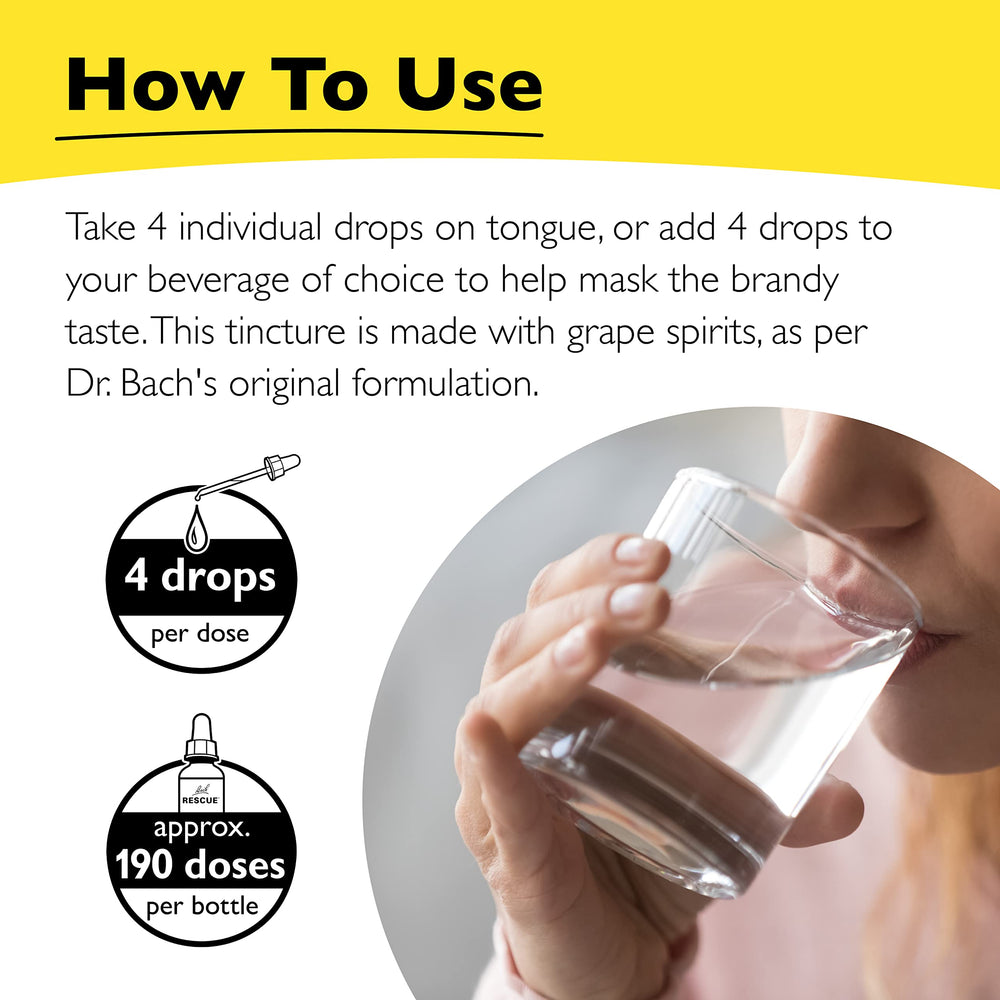 Bach Rescue Sleep Dropper bottle shows a melatonin-free sleep aid option.