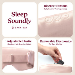 Back Bay Audio SilkSound battery life exceeds 20 hours for long nights.