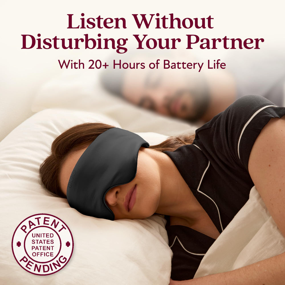 Back Bay Audio SilkSound silk fabric close-up highlights skin-friendly texture.