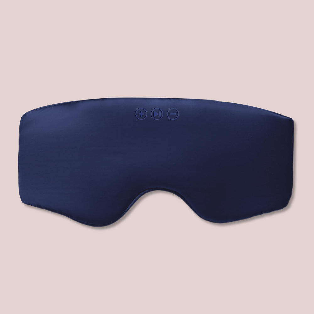 Back Bay Audio SilkSound sleep mask with Bluetooth headphones for sleep.