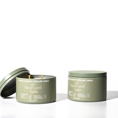 Backyard Halo Formula K essential oils provide a non toxic aroma.