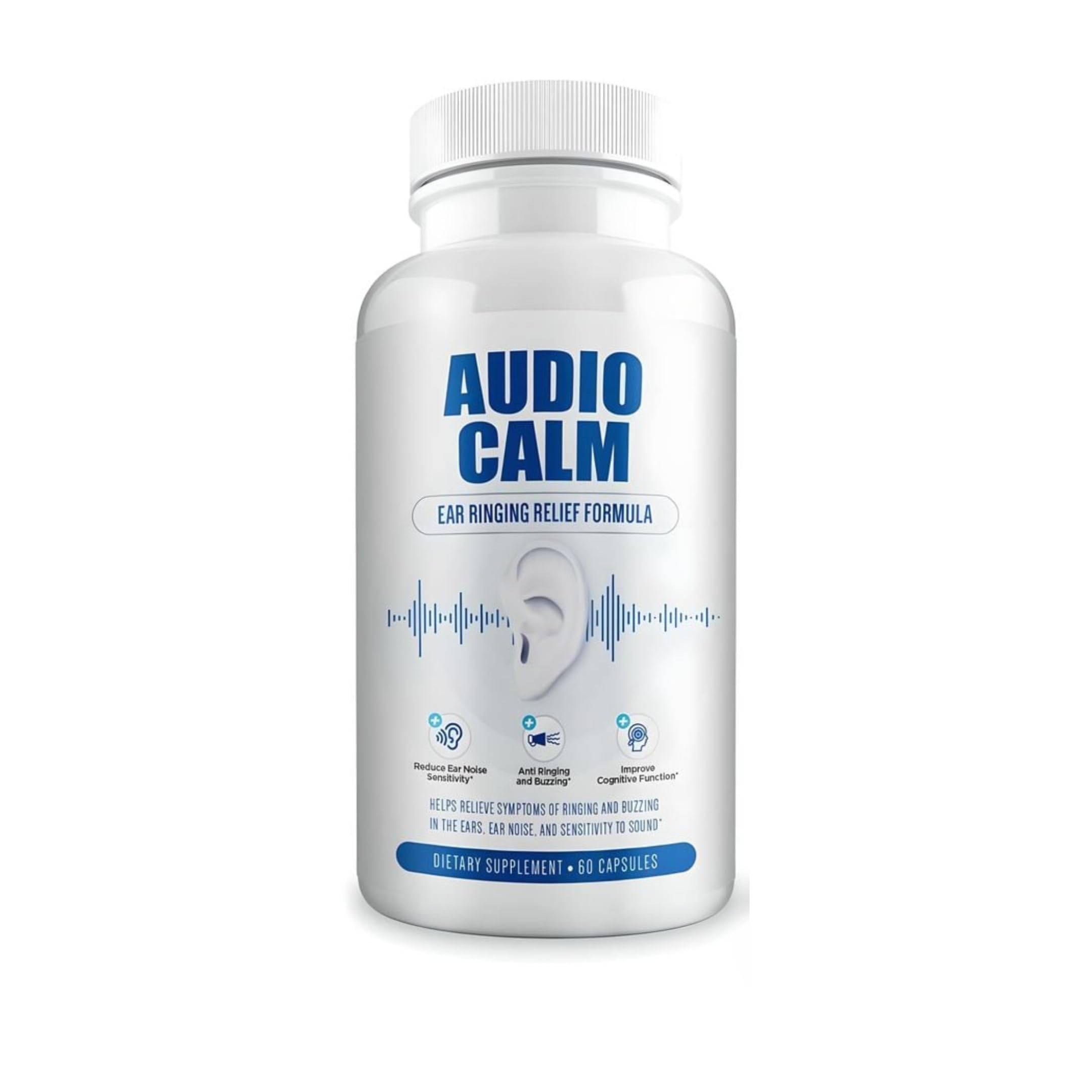 BACTICURE Audio Calm ear-health visual reinforcing comfort during daily activities