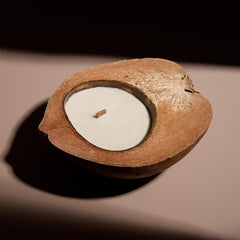 Badalyan Art Studio concrete-base candle for chic home decor.