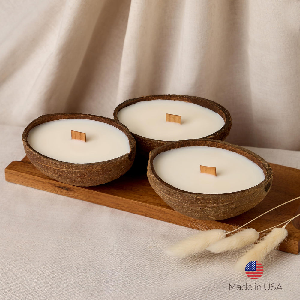 Badalyan Art Studio wooden-wick candle with gentle crackle