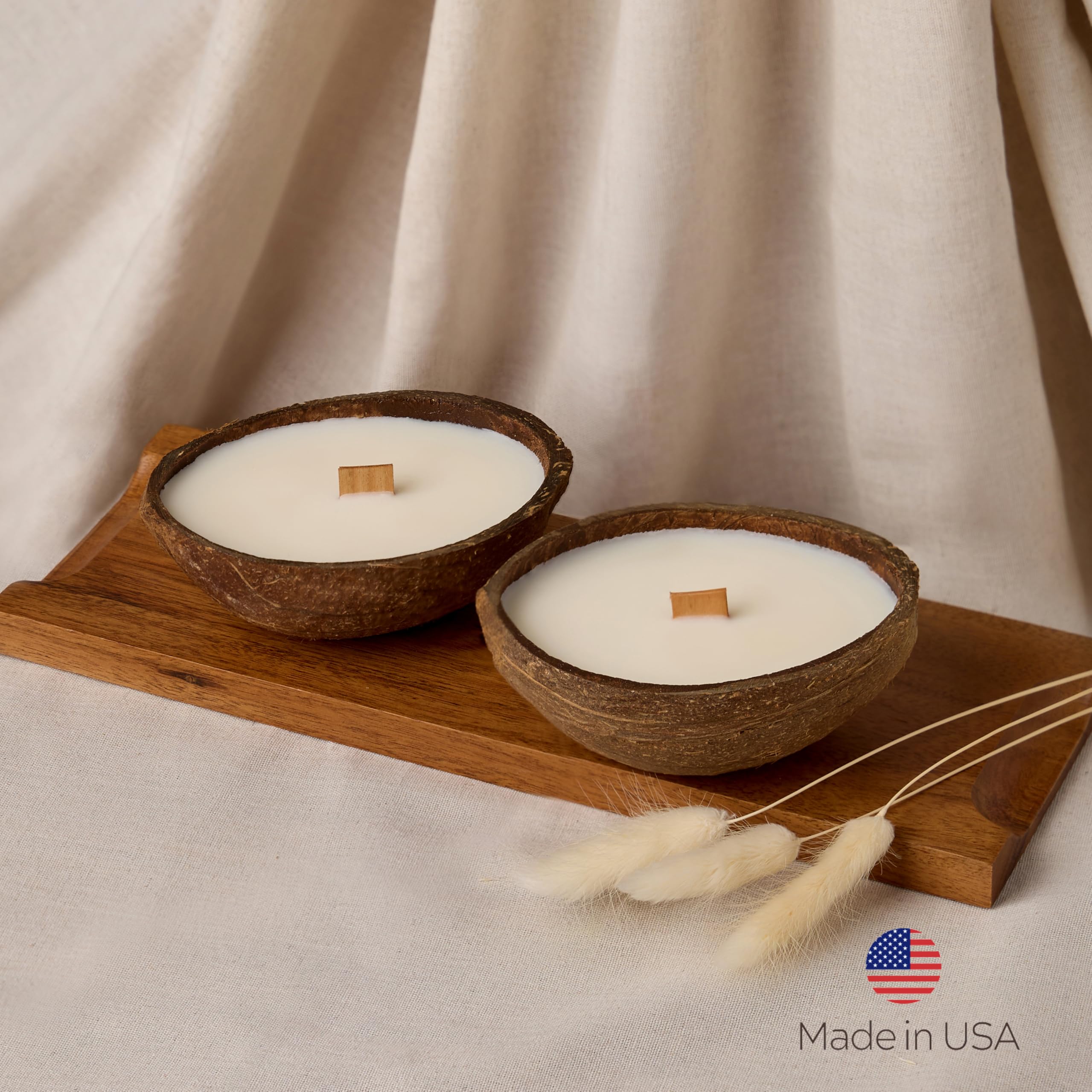 Badalyan Art Studio wooden wick crackling adds fireplace ambience to any room