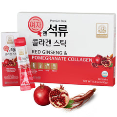 Baekje Geumsan Pomegranate Collagen Jelly Stick bottle for daily beauty support