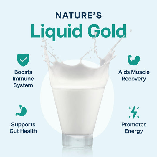 Baese Nutrition probiotics colostrum powder scoop emphasizes gut health support