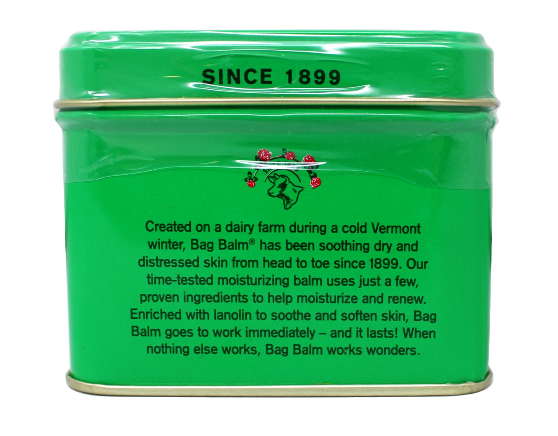Bag Balm applied on hands after chores for softness.