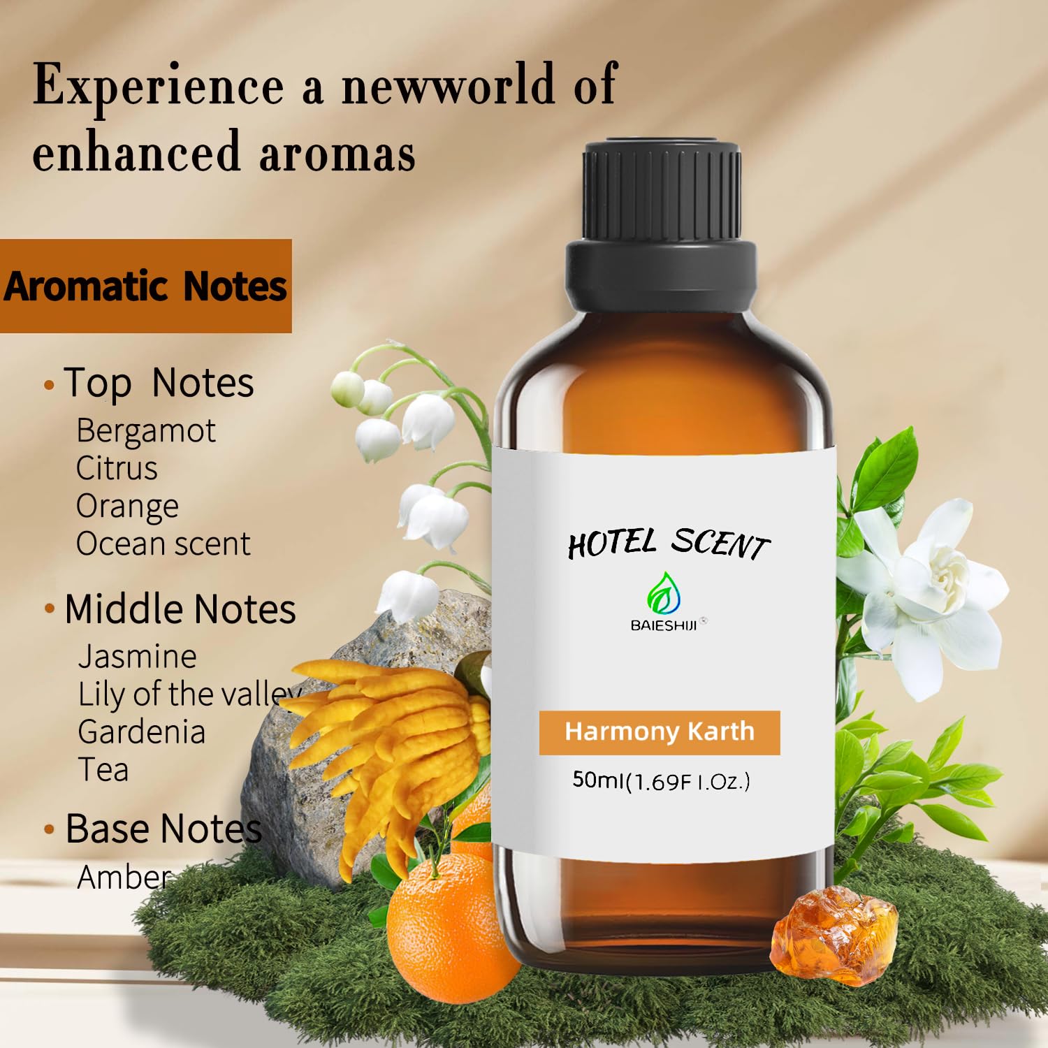 BAIESHIJI Harmony Karth diffuser room ambience elevates bedrooms and lounges