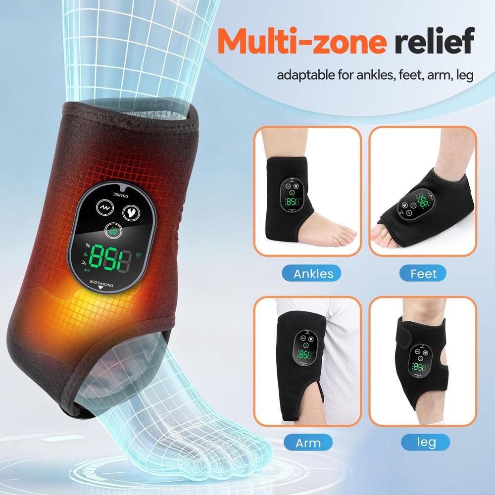 BAISEMAIN ankle heating pad wrap designed for comfortable wear