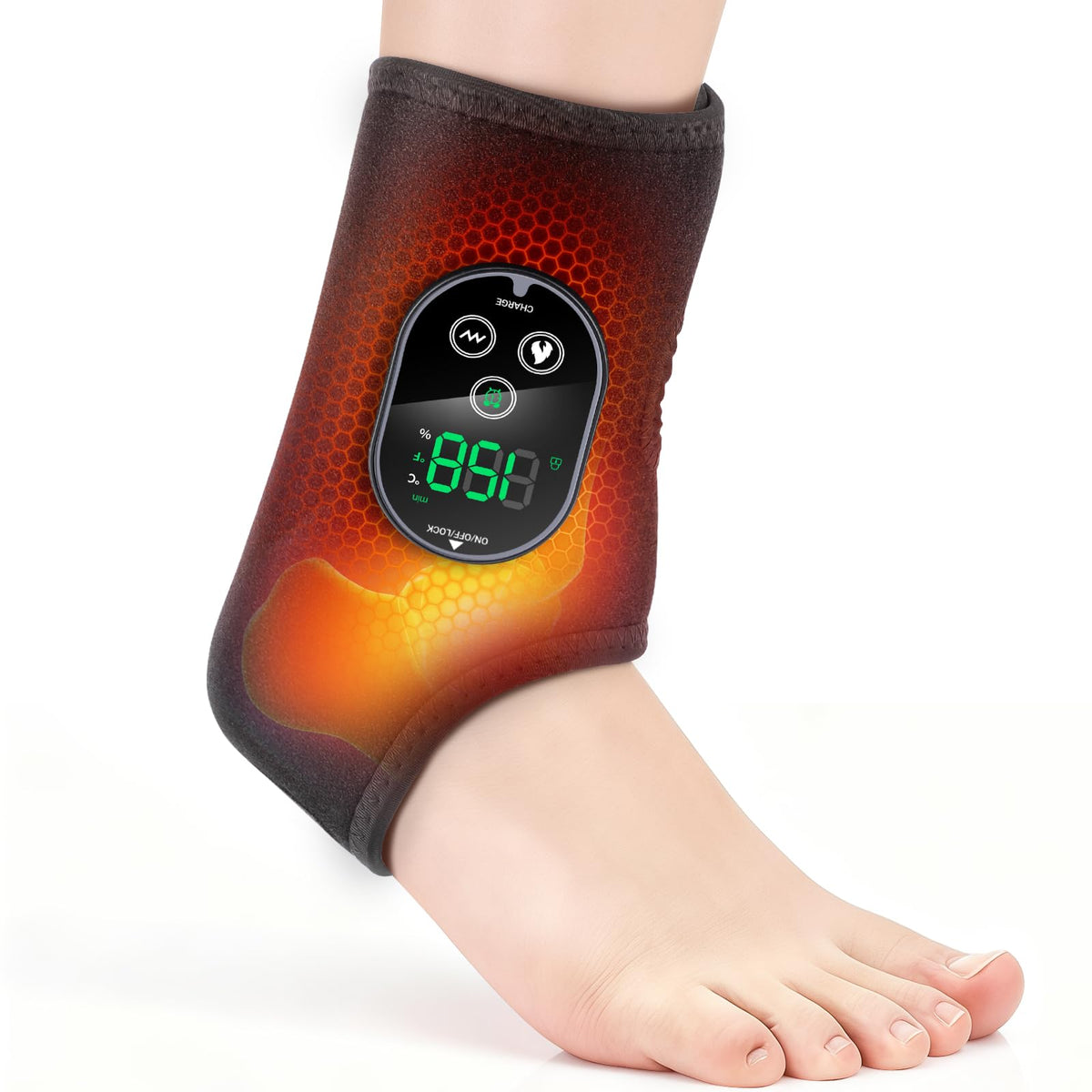 BAISEMAIN cordless foot massager front view for relaxing feet and ankles