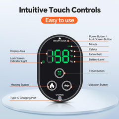 BAISEMAIN massager in use delivering soothing foot massage