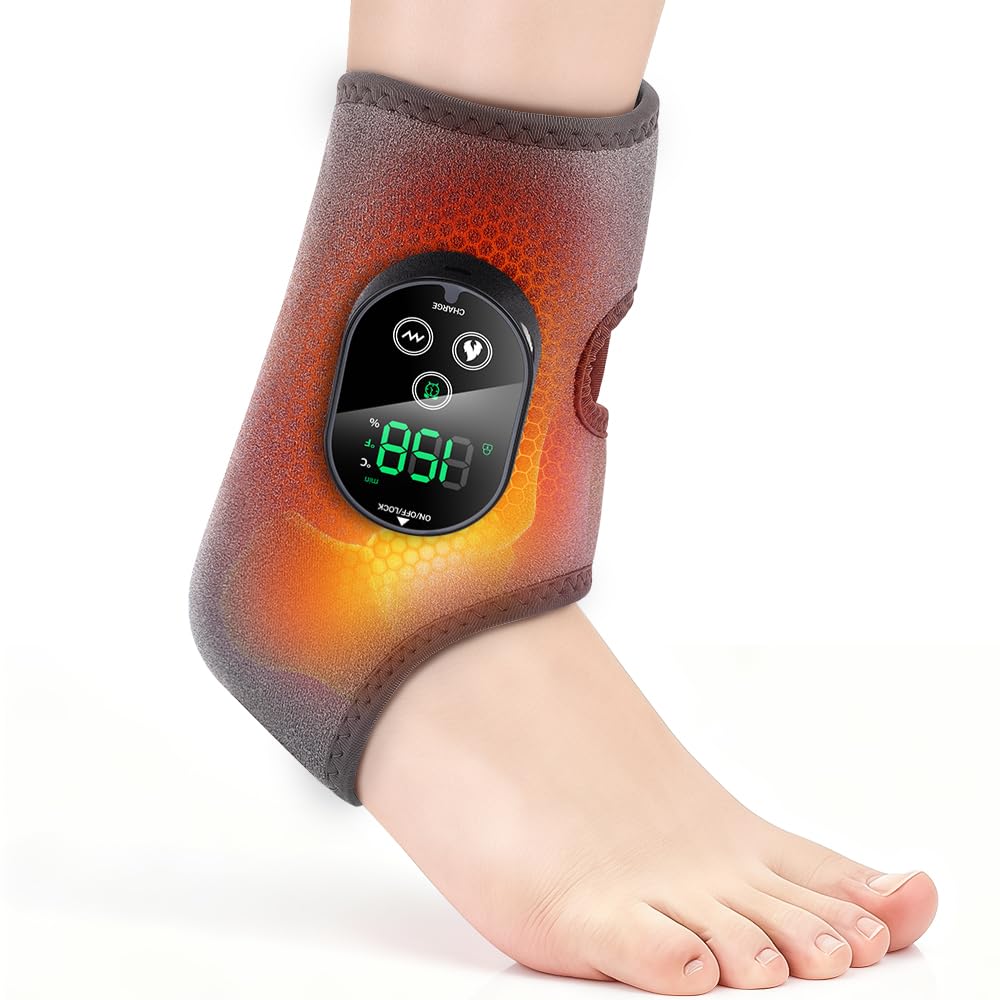 BAISEMAIN cordless foot massager with extended strap for versatile use.