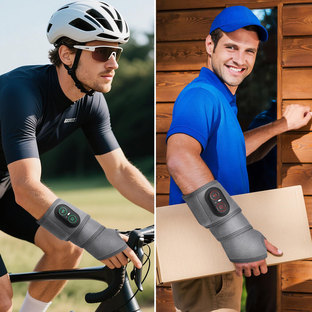 BaiseMAIN fiber heating elements provide steady warmth around the wrist