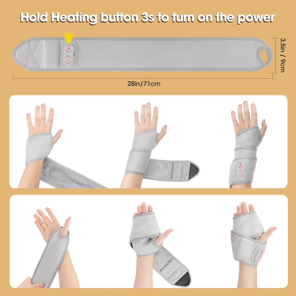 BAISEMAIN heated-wrist-brace-stability promotes steady support during work or activity