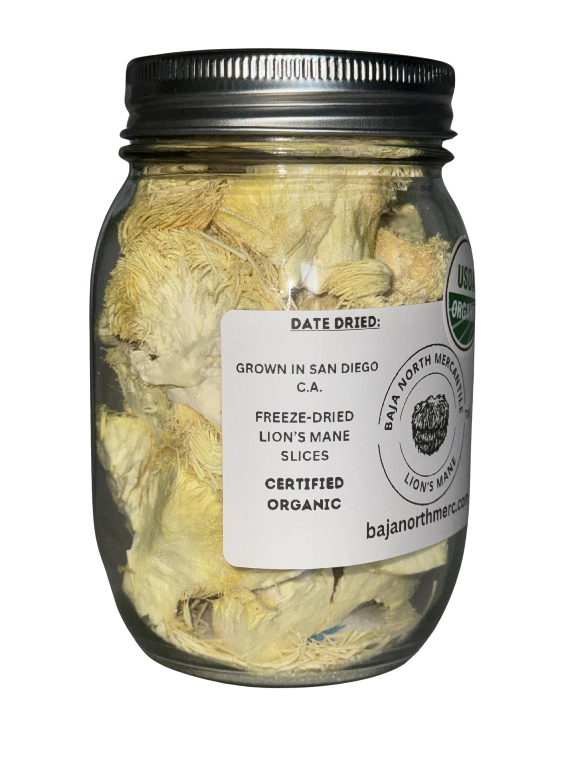 Baja North Mercantile Lion's Mane tincture concept for versatile use