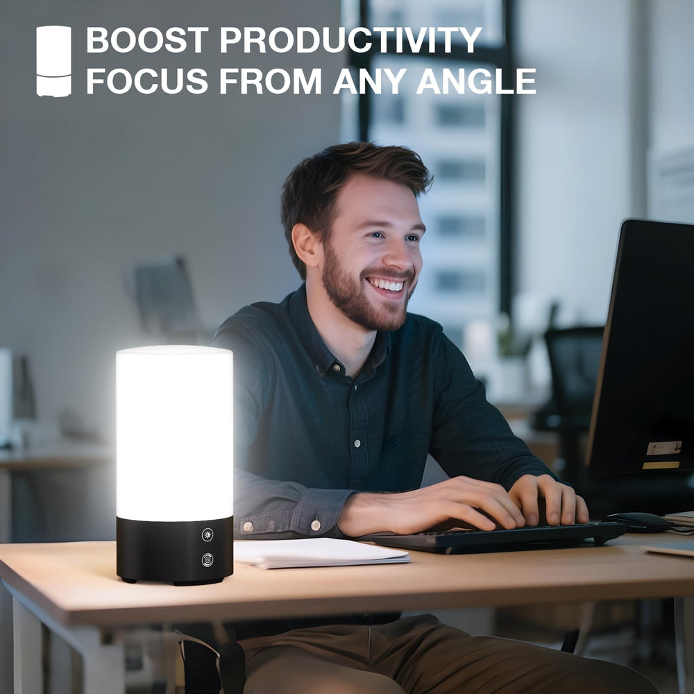 Bakzon lamp supports home office, reading, and relaxing spaces.