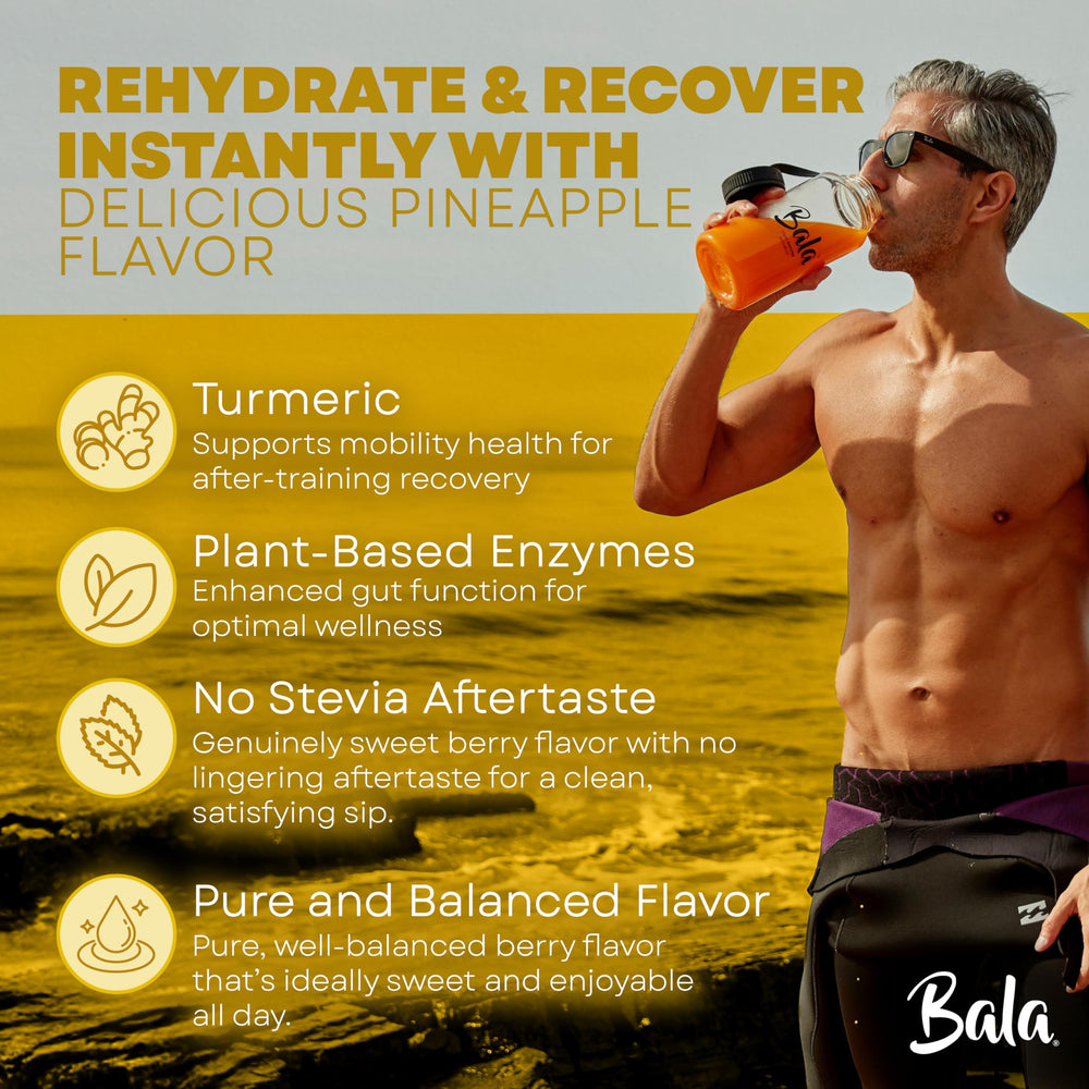 Travel-ready Bala hydration packets for on-the-go hydration