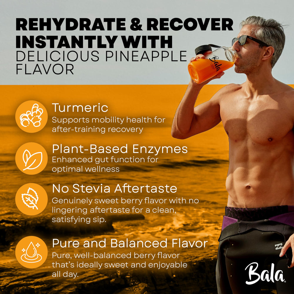 BALA On-the-go packets ready for gym, work or travel