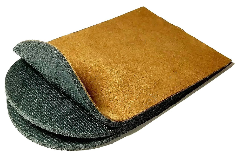 Balego adjustable heel lift large pack-6 inside view shows layered foam for height