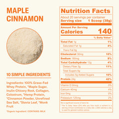 Ballerina Farm whey protein scoop pouring, quick post-workout option