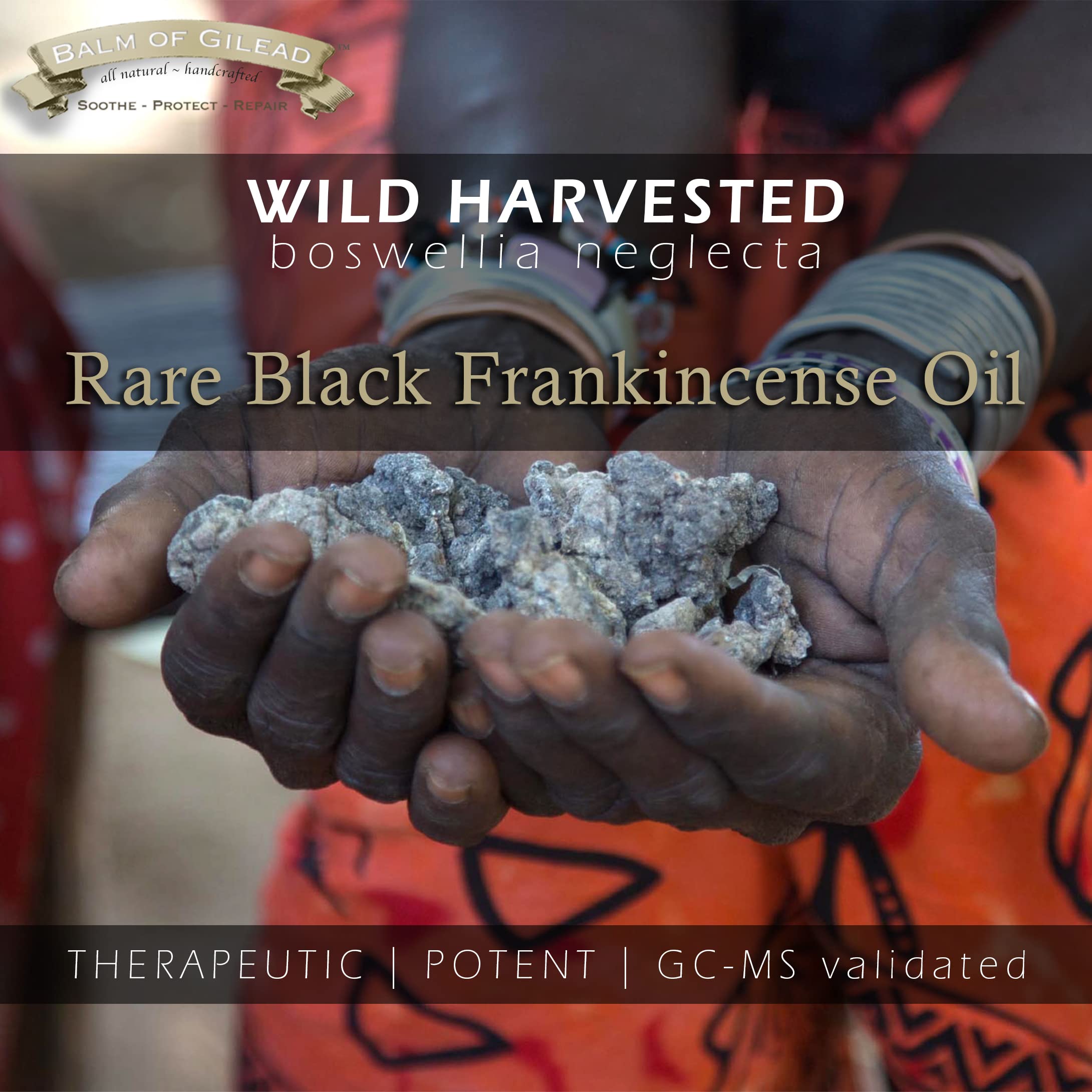 BALM OF GILEAD Frankincense Oil applied to skin supports gentle skincare routines.