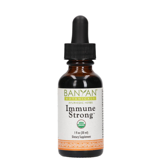 Banyan Botanicals Immune Strong bottle for daily immune support
