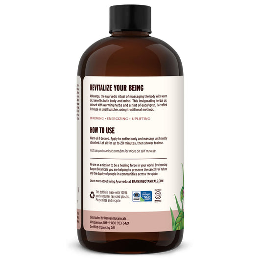 Warm Kapha oil therapy ideal for cooler days and comfort