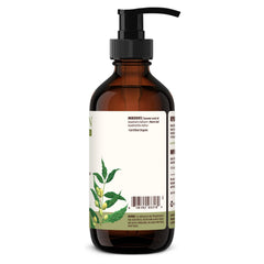 Banyan Botanicals Neem Oil packaging emphasizes sustainable sourcing.